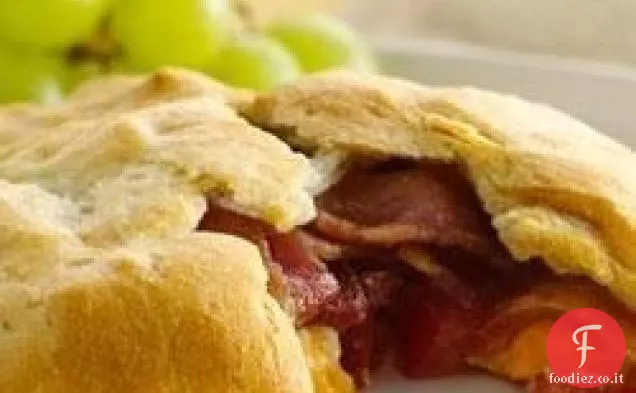 Mezzelune di pancetta di formaggio
