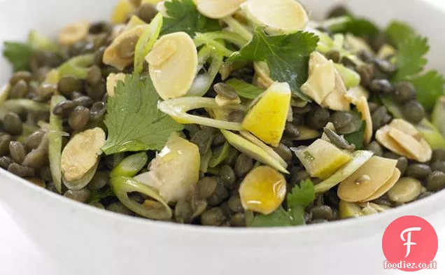 Insalata di Lenticchie con Limone e Mandorle