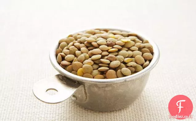 Bulgur con Lenticchie, Prezzemolo e Uvetta