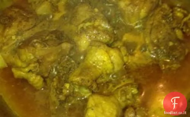 Pollo al curry delle Indie occidentali
