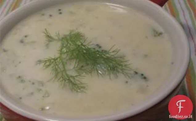 Zuppa di Gouda e broccoli