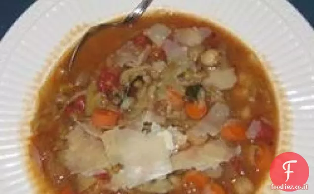 Stufato di carciofi e ceci