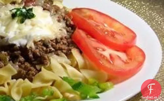 Carne macinata stile messicano