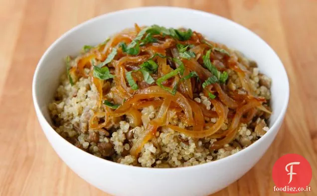 Quinoa Mujadara