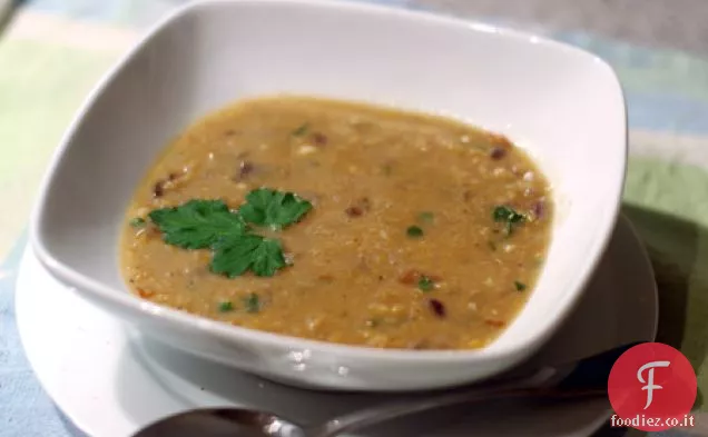 Zuppa di lenticchie rosse