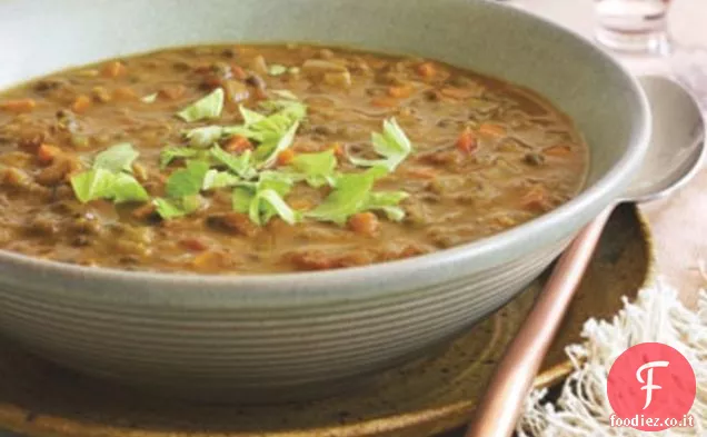 Zuppa di lenticchie francesi