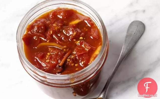 Marmellata di pomodoro piccante