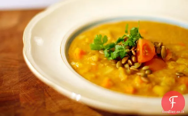 Zuppa di lenticchie indiane
