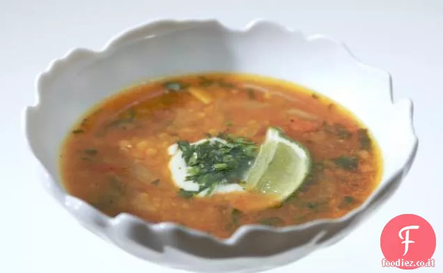 Zuppa di lenticchie rosse