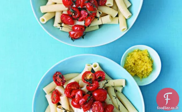 Insalata di pasta di Pomodorini e Ricotta arrosto