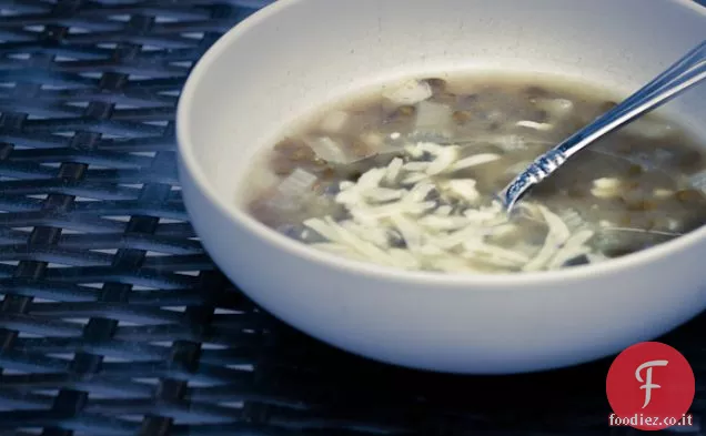 Zuppa di lenticchie al curry