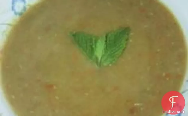 Zuppa di verdure lenticchie