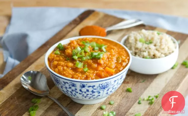 Cocco Curry Zuppa di lenticchie rosse