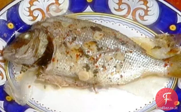 Orata al Cartoccio: Orata in confezione