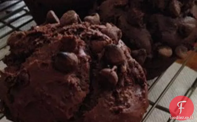 Muffin al cioccolato umido