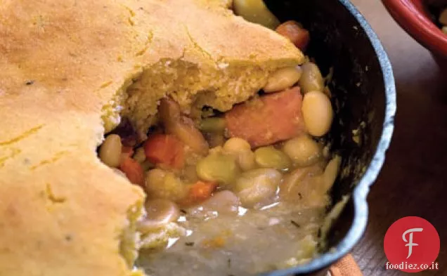 Cassoulet di fagioli di Lima