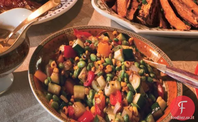 Succotash di ferro-padella