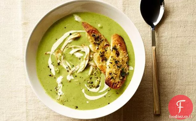 Zuppa di pollo Cesare