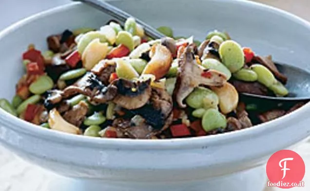 Fungo & Succotash arrosto dell'aglio