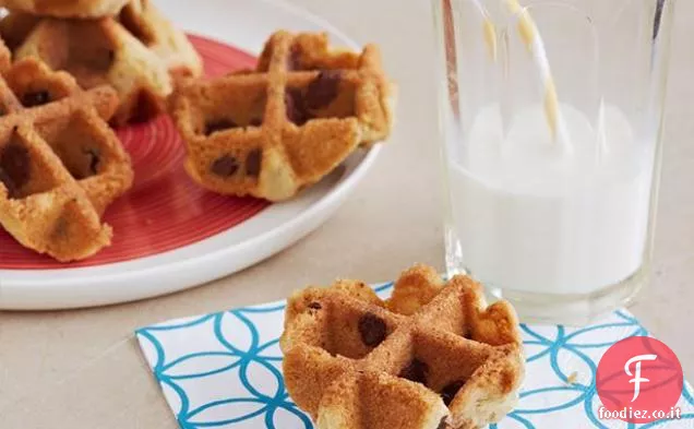 Biscotti al cioccolato Waffled
