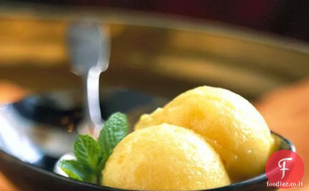 Sorbetto all'ananas
