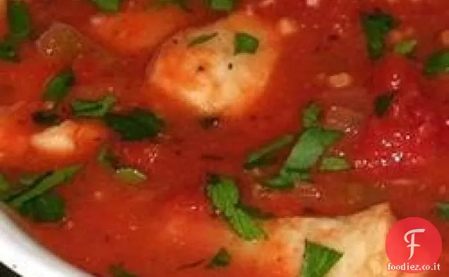 Zuppa di ippoglosso Italiano