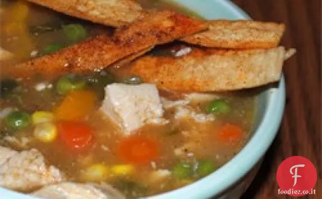 A sud del confine Zuppa di pollo