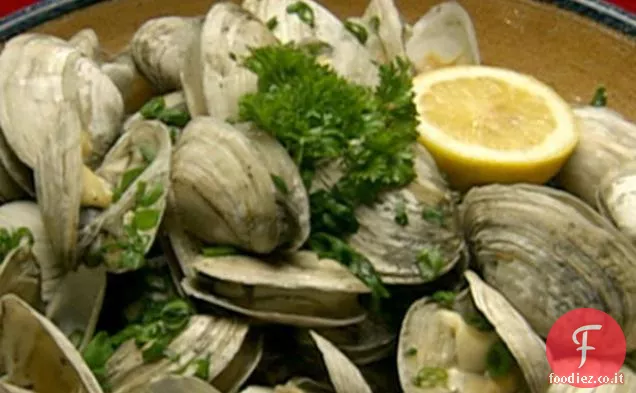 Vongole al vapore con Menta fresca