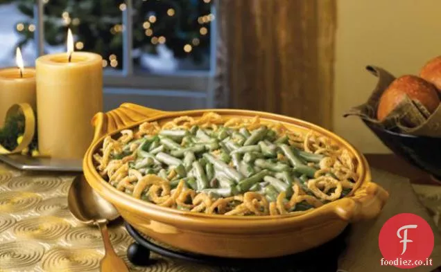 Casseruola di fagioli verdi