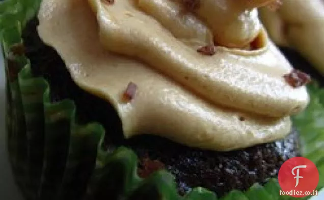 Burro di arachidi e glassa di banana