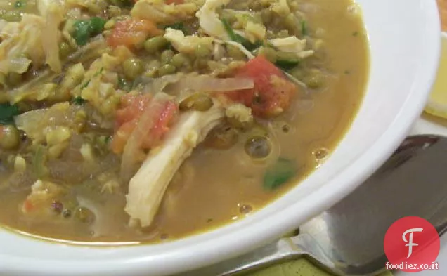 Zuppa piccante di fagioli Mung