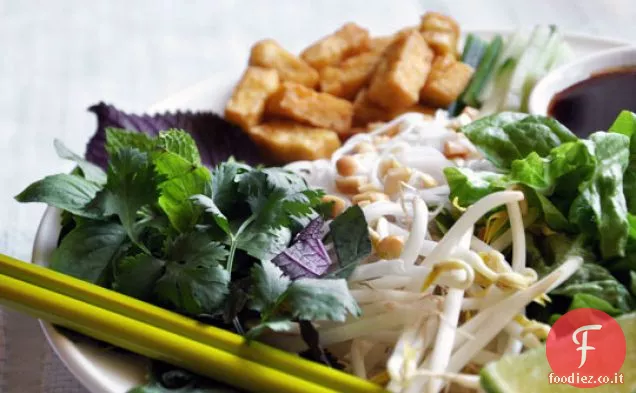 Bun Chay (insalata di noodle vegetariana vietnamita)