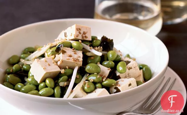 Edamame con Tofu, Germogli di soia e alghe