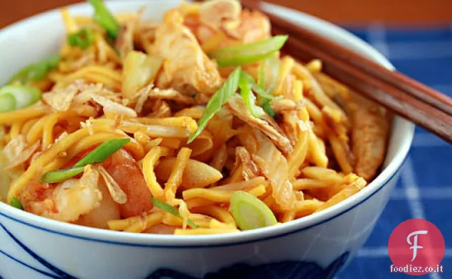 Mee Goreng (tagliatelle fritte piccanti)