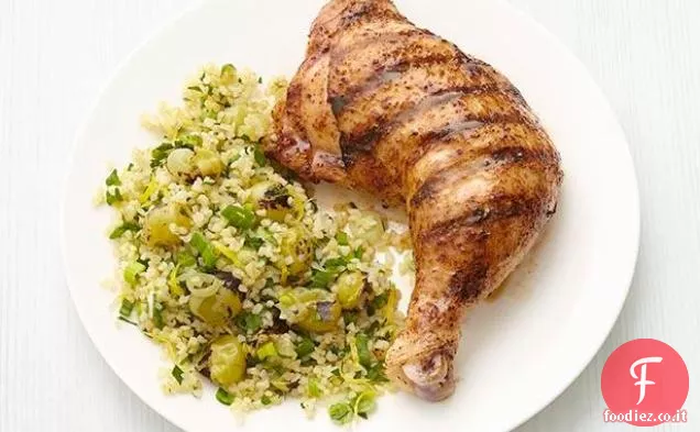 Pollo alla griglia con Bulgur