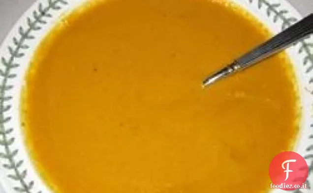 Zuppa di carote affumicata