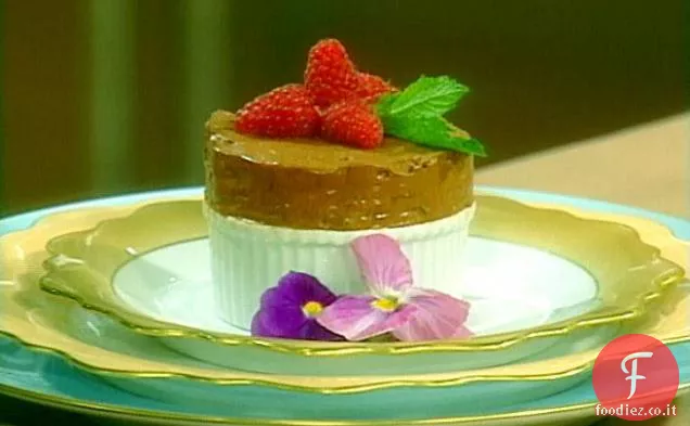 Soufflé al cioccolato e lampone