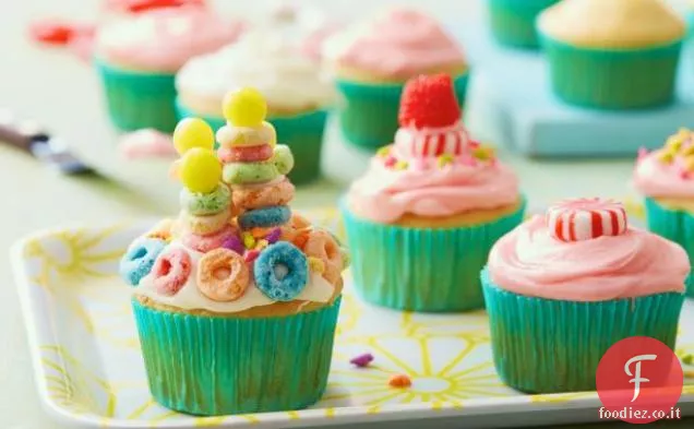 Quickie Coconut Cupcakes