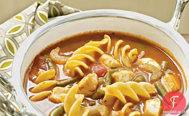 Minestrone di ippoglosso