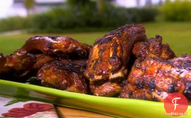 Strofinare a secco bambino indietro costole