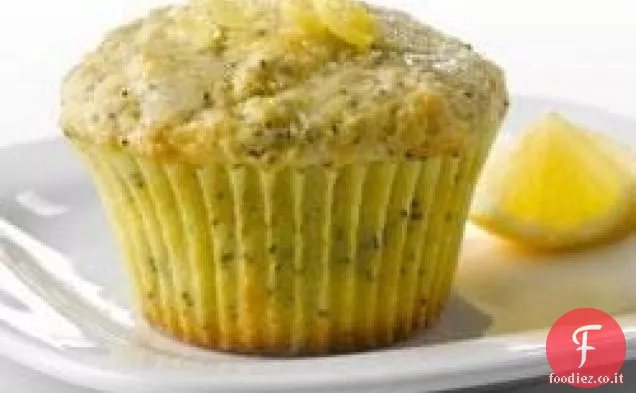 Muffin di semi di papavero al limone con Truvia ® Baking Blend