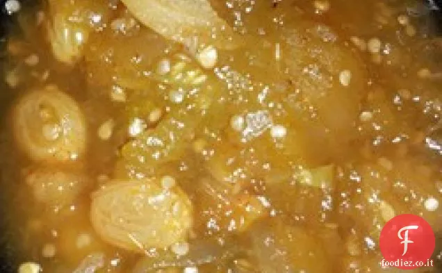 Chutney di Tomatillo di pomodoro - ' Tom Tom