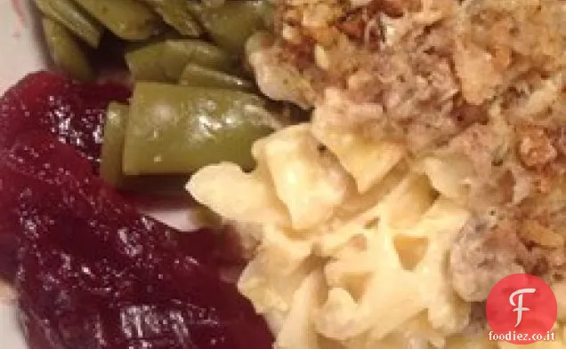 Facile e veloce pollo e ripieno casseruola