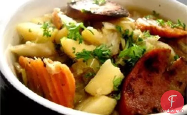 Zuppa invernale abbondante a basso costo