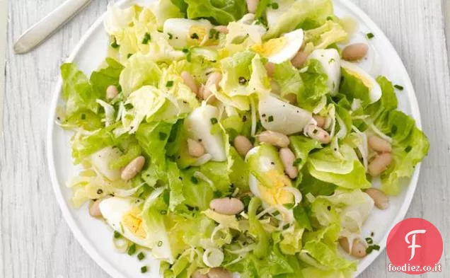 Insalata di uova e fagioli