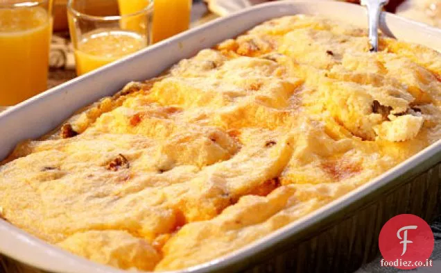Polenta al forno con Formaggio e Gombo