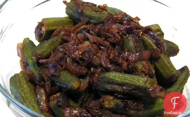 Masti Bhari Bhindi Laajawab (gombo ripieno)