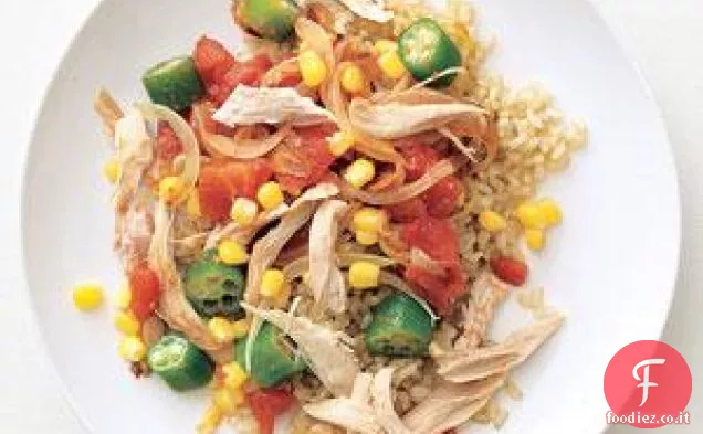 Cajun Pollo e riso