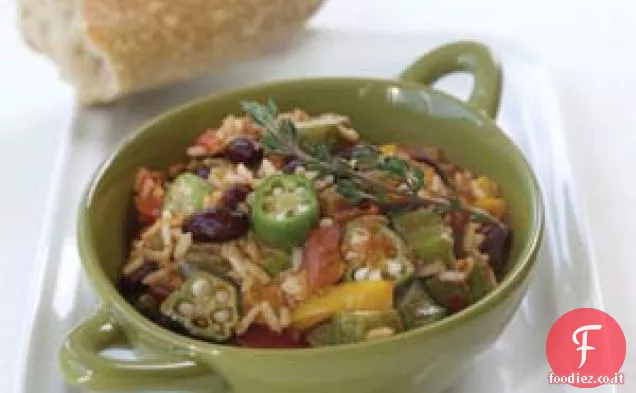 Gumbo vegetariano veloce