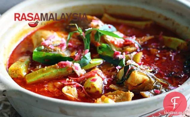 La famosa ricetta della testa di pesce al curry di mia sorella